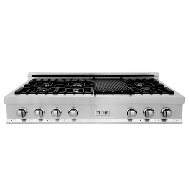 ThorKitchen Thor Kitchen 48'' Gas 6 Burner Cooktop & Reviews Wayfair